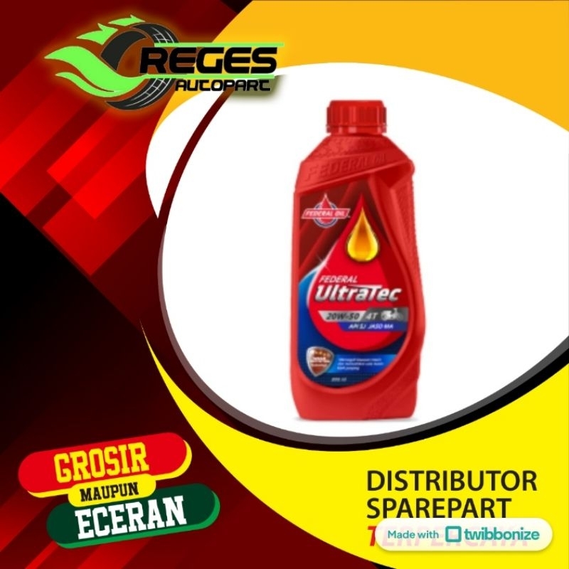 Jual Oil Fedral oil Ultratec 1 liter Murah | Shopee Indonesia