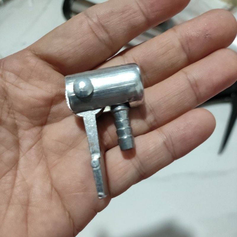 Jual cop pompa sepeda bahan besi kepala pengisi angin pompa sepeda Isi ...