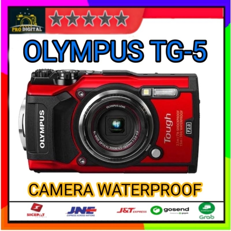 Jual Olympus tg5 Digital Pocket Camera Underwater Waterproof garansi 1