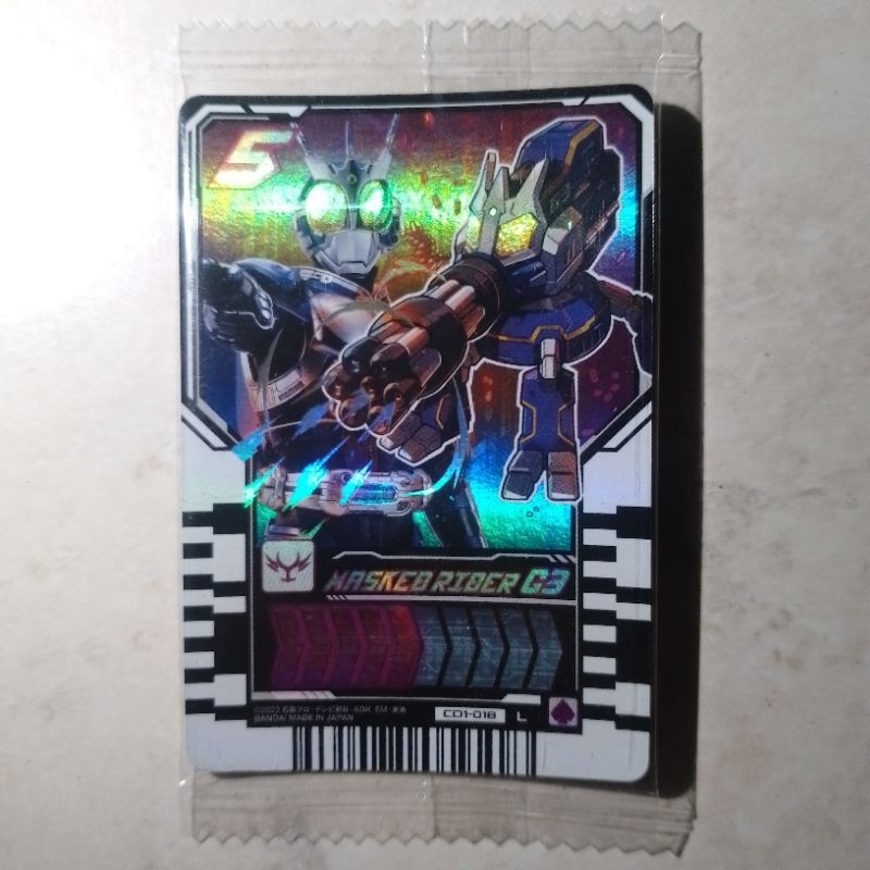 Jual Masked Rider G3 Rarity Legend Wafer 01 - Ride chemy Trading Card ...