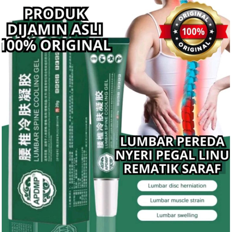 Jual Lumbar Cold Compress Gel Krim Gel Pereda Nyeri Obat Syaraf Kejepit