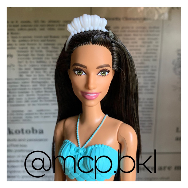 Original Barbie Custom Doll, mermaid, mattel, OOAK - pazette