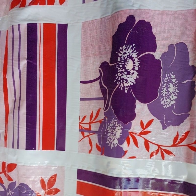 Jual perlak meja plastik meteran/taplak meja plastik/taplak meja motif