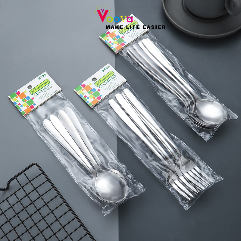 Jual Voova Sendok Garpu Ala Korea Alat Makan Korean Spoon Fork Set