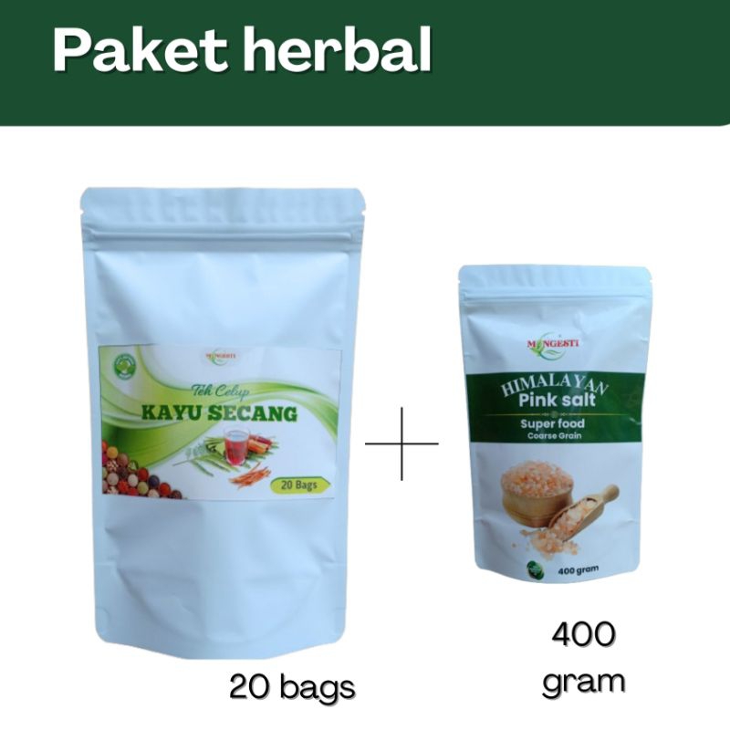 Jual PAKET HERBAL / TEH CELUP / TEH HERBAL / TEH SECANG / GARAM ...