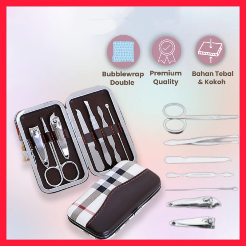 Jual Gunting Kuku Set Pcs Alat Manicure Pedicure Set Nail Art Set In Lengkap Satu Paket