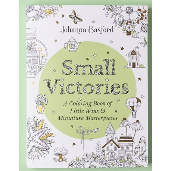 Jual Small Victories Johanna Basford Coloring Book Buku mewarnai