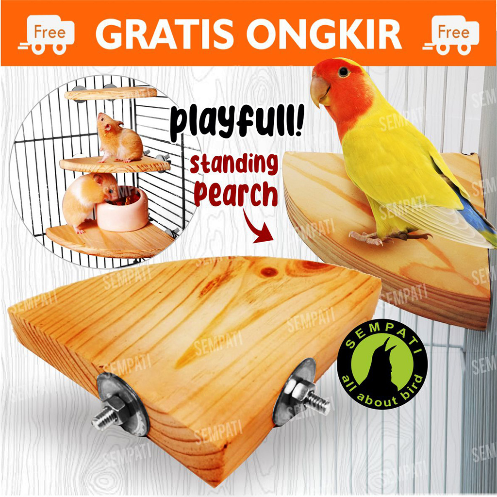 Jual Tangkringan Standing Play Ground Sangkar Kandang Burung Lovebird