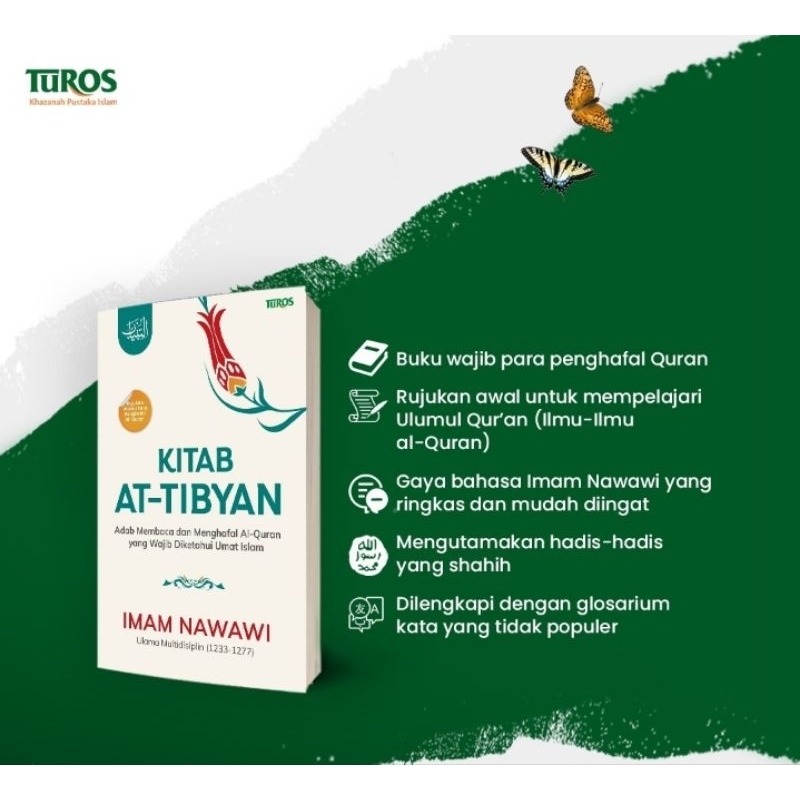 Jual KITAB AT-TIBYAN; Adab Membaca dan Menghafal al-Quran yang Wajib ...