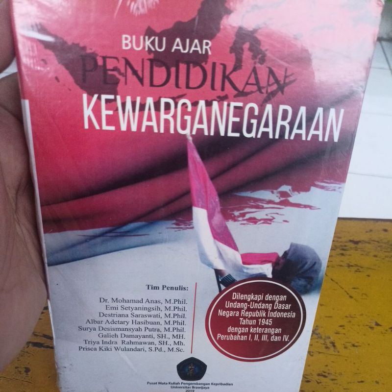 Jual Buku Ajar Pendidikan Kewarganegaraan UB Press Mohamad Anas ...