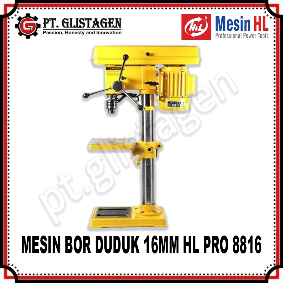 Jual HL 8816 Mesin Bor Duduk 16mm Bench Drill 16mm HL PRO HL 8816 ...