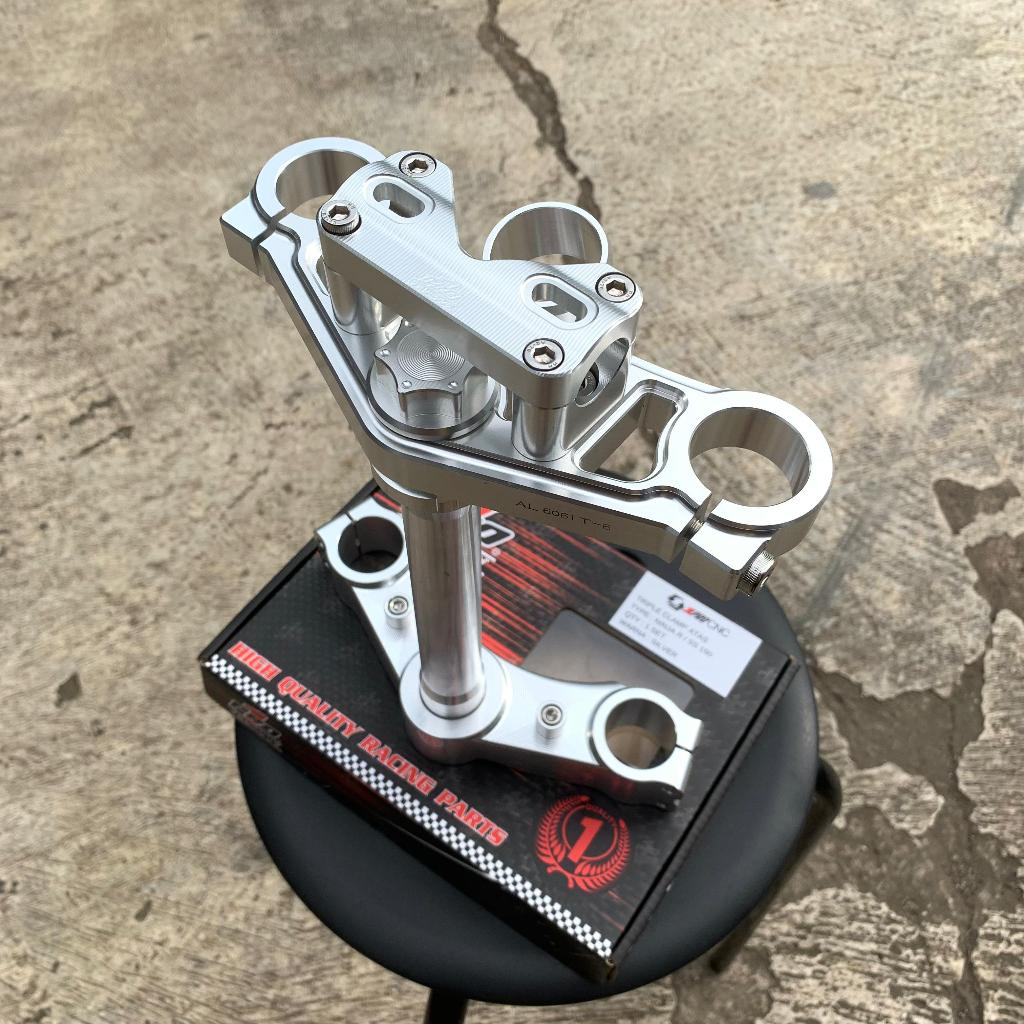 Jual Segitiga Atas Bawah Cnc Ninja R S Ss Segitiga Dural Full Set Pro Racing Shopee Indonesia