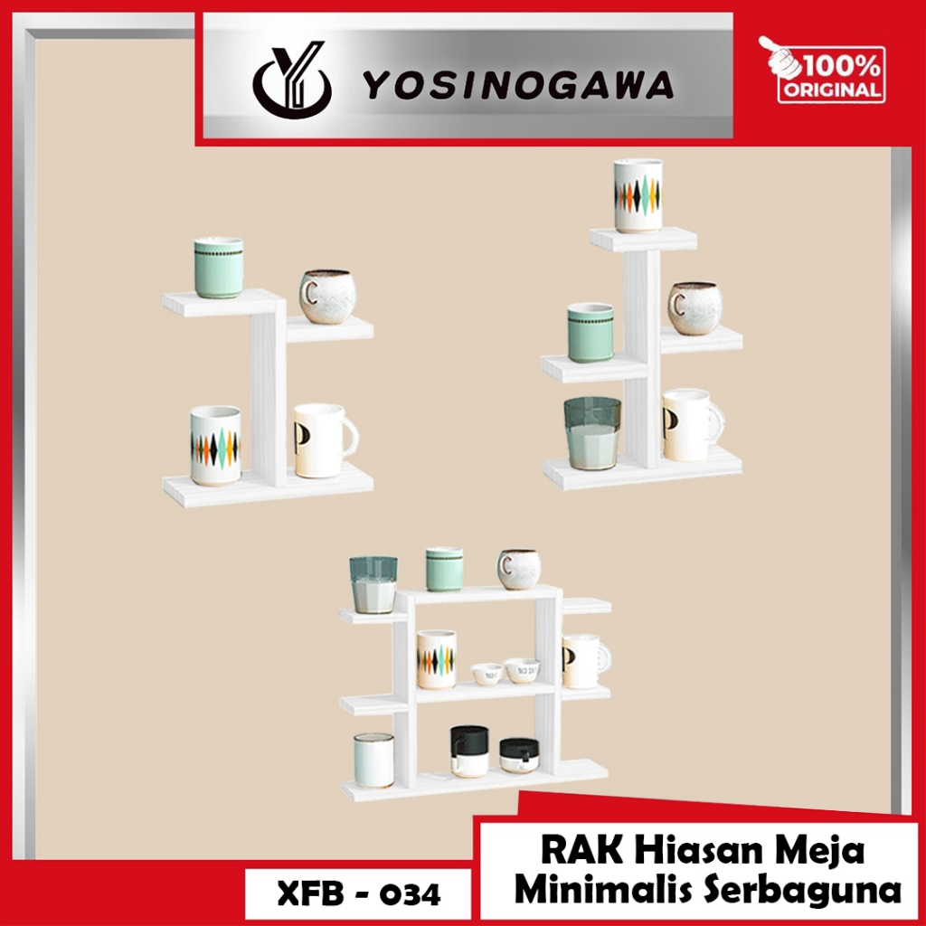 Jual YOSINOGAWA - Rak Penyimpanan Pot Bunga / Rak Penyimpanan Mug 3