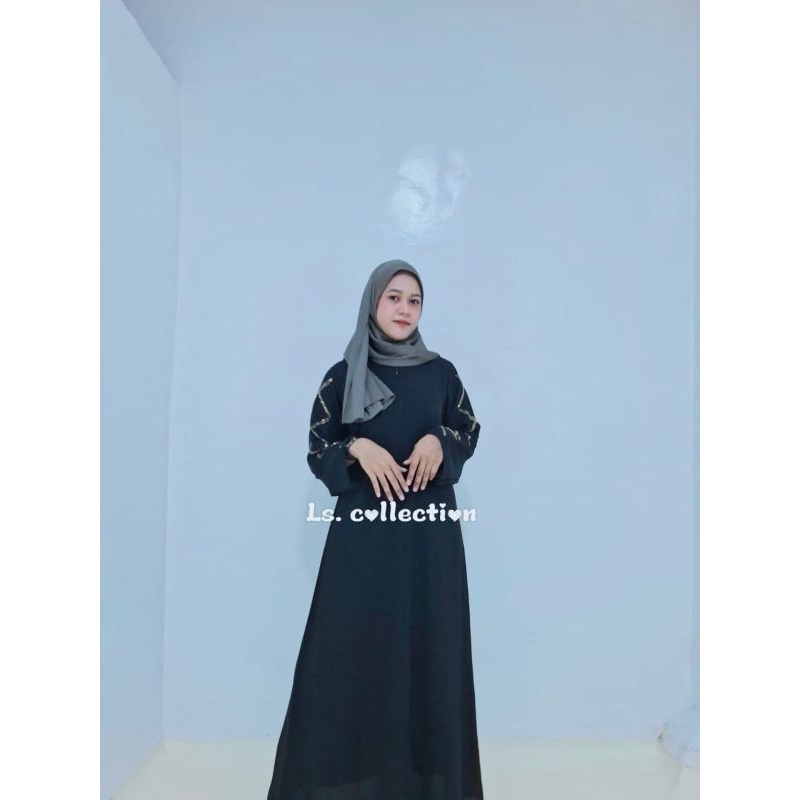Jual abaya fursan payet Shopee Indonesia