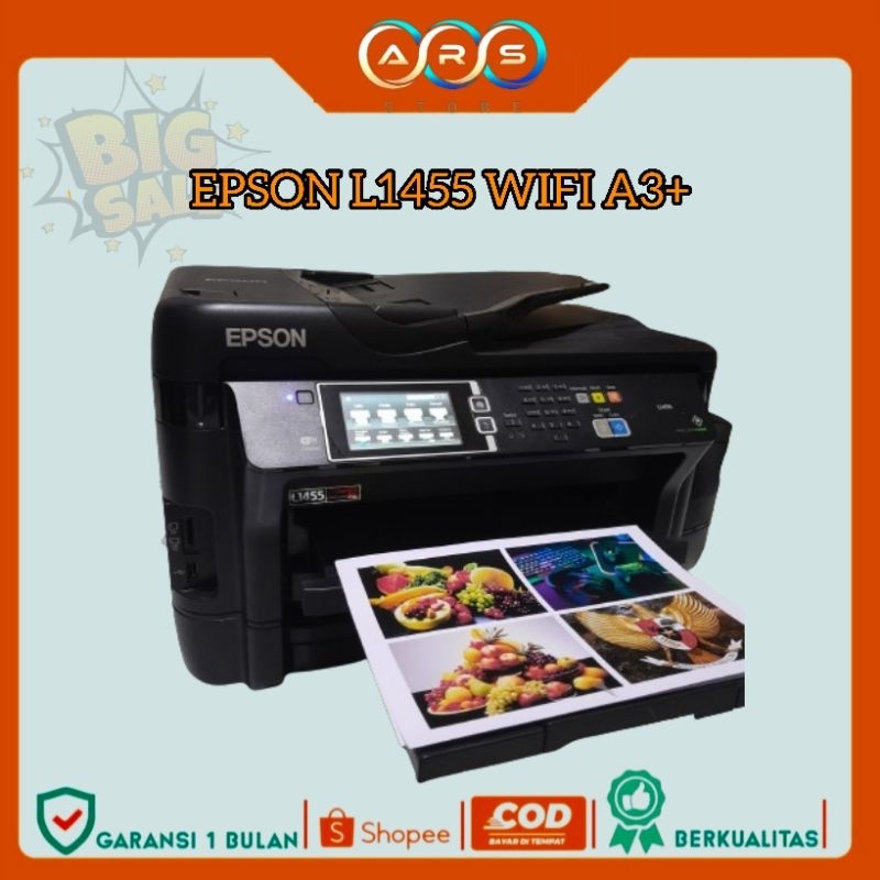 Jual Printer epson L1455 multifungsi duplex A3+ garansi | Shopee Indonesia