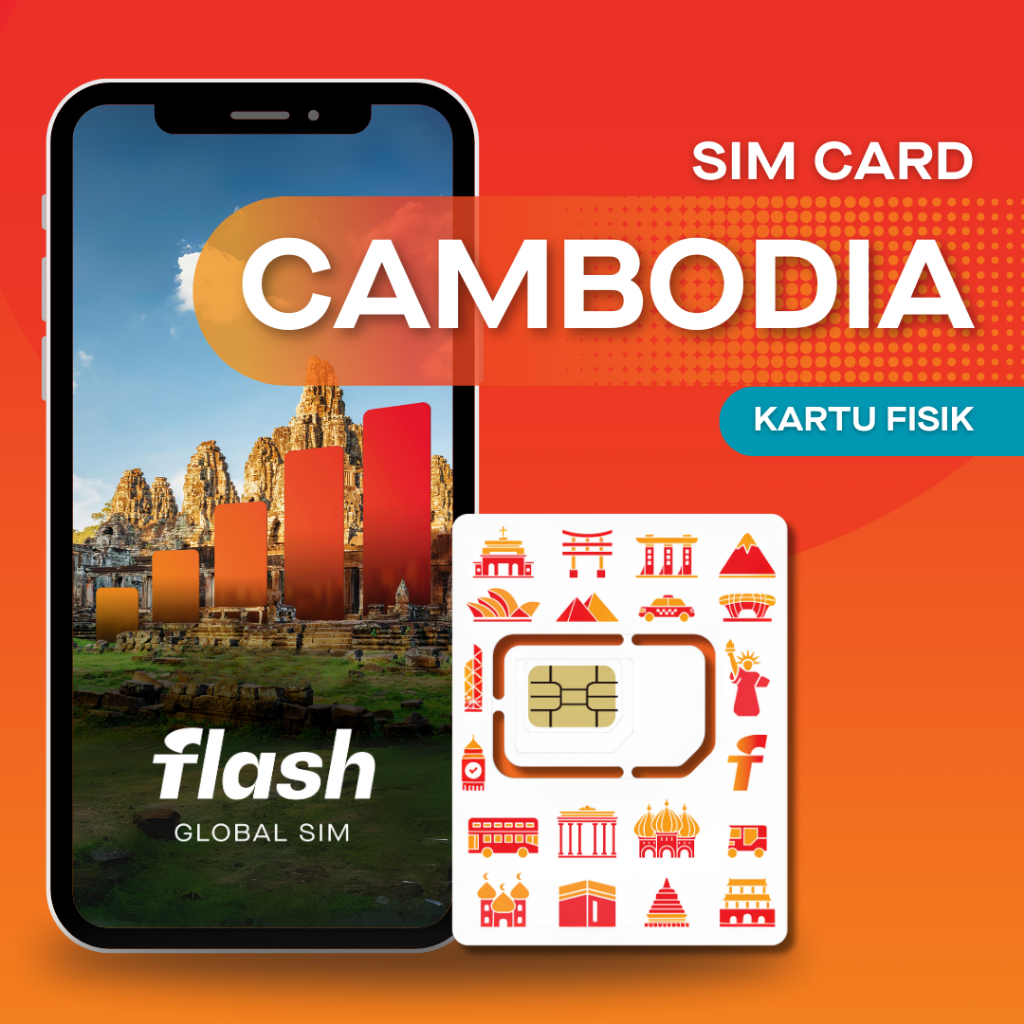 Jual Sim Card Cambodia Unlimited Data (Kartu Perdana Kamboja