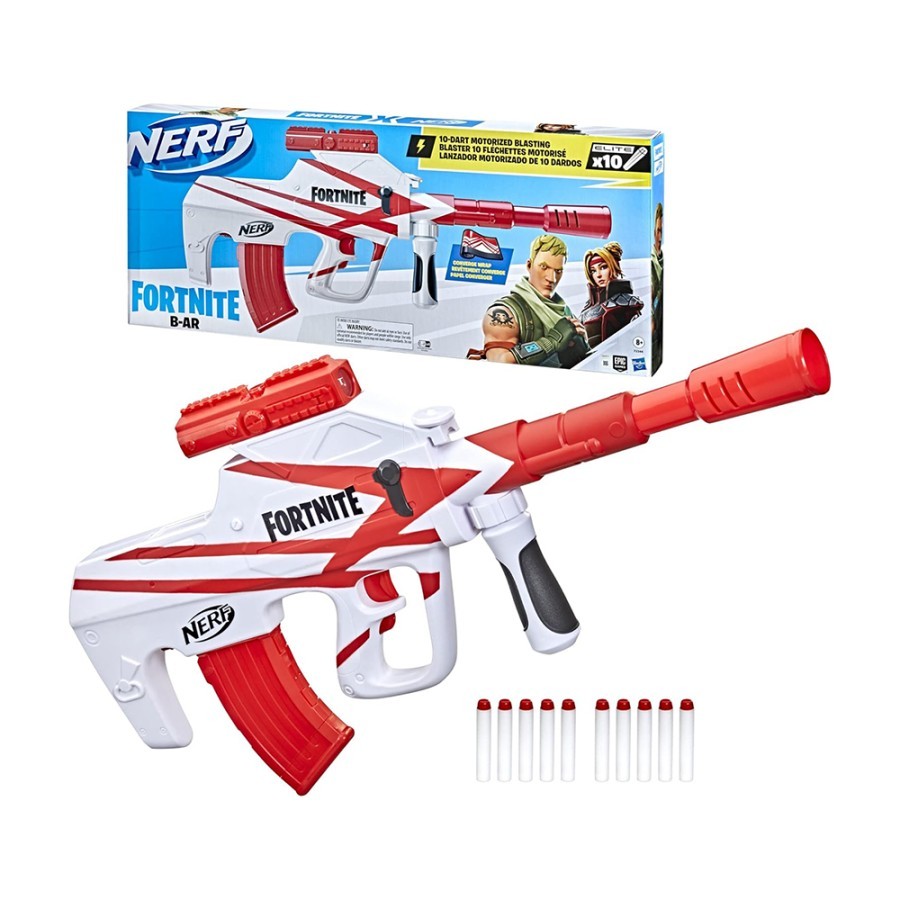 Jual NERF Fortnite B-AR Motorized Dart Blaster - Fortnite Converge Wrap ...