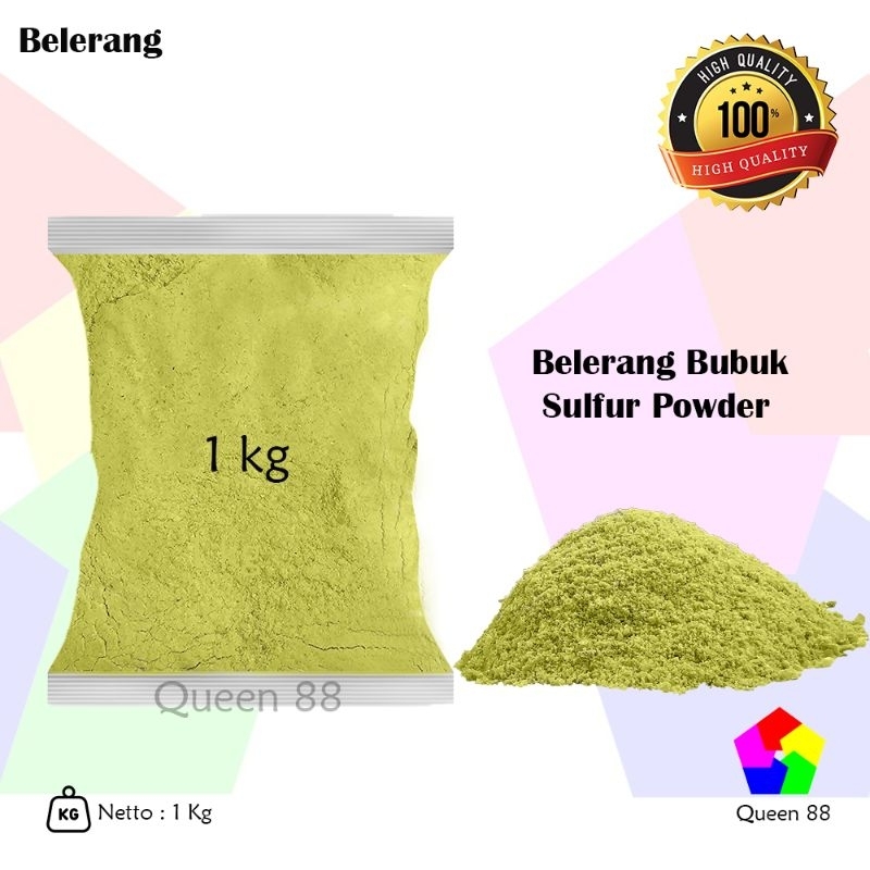 Jual Belerang Bubuk Kg Sulfur Powder Kg Belerang Kg Belerang Sulfur Kg Belerang