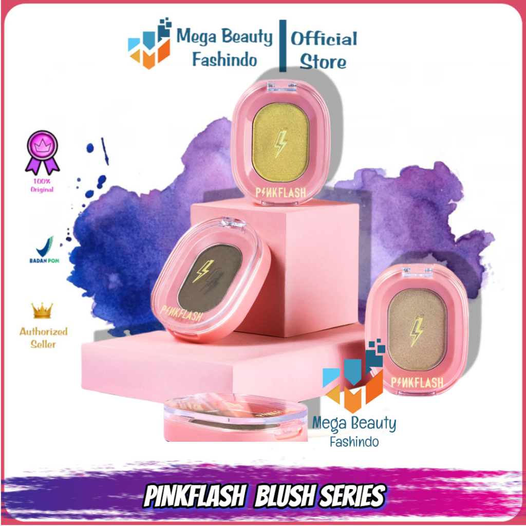 Jual Pinkflash Soft Pigment Face Contour Series PF F02 | Highliter ...