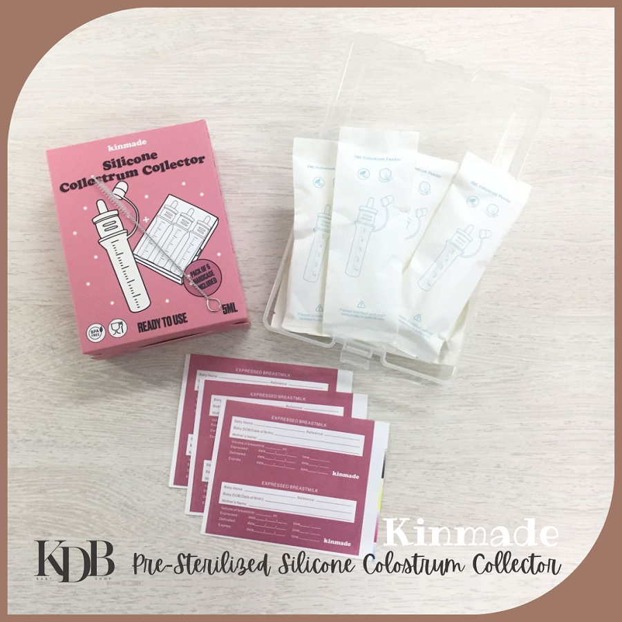 Jual Kinmade Pre-Sterilized Silicone Colostrum Collector 5ml | Wadah ...