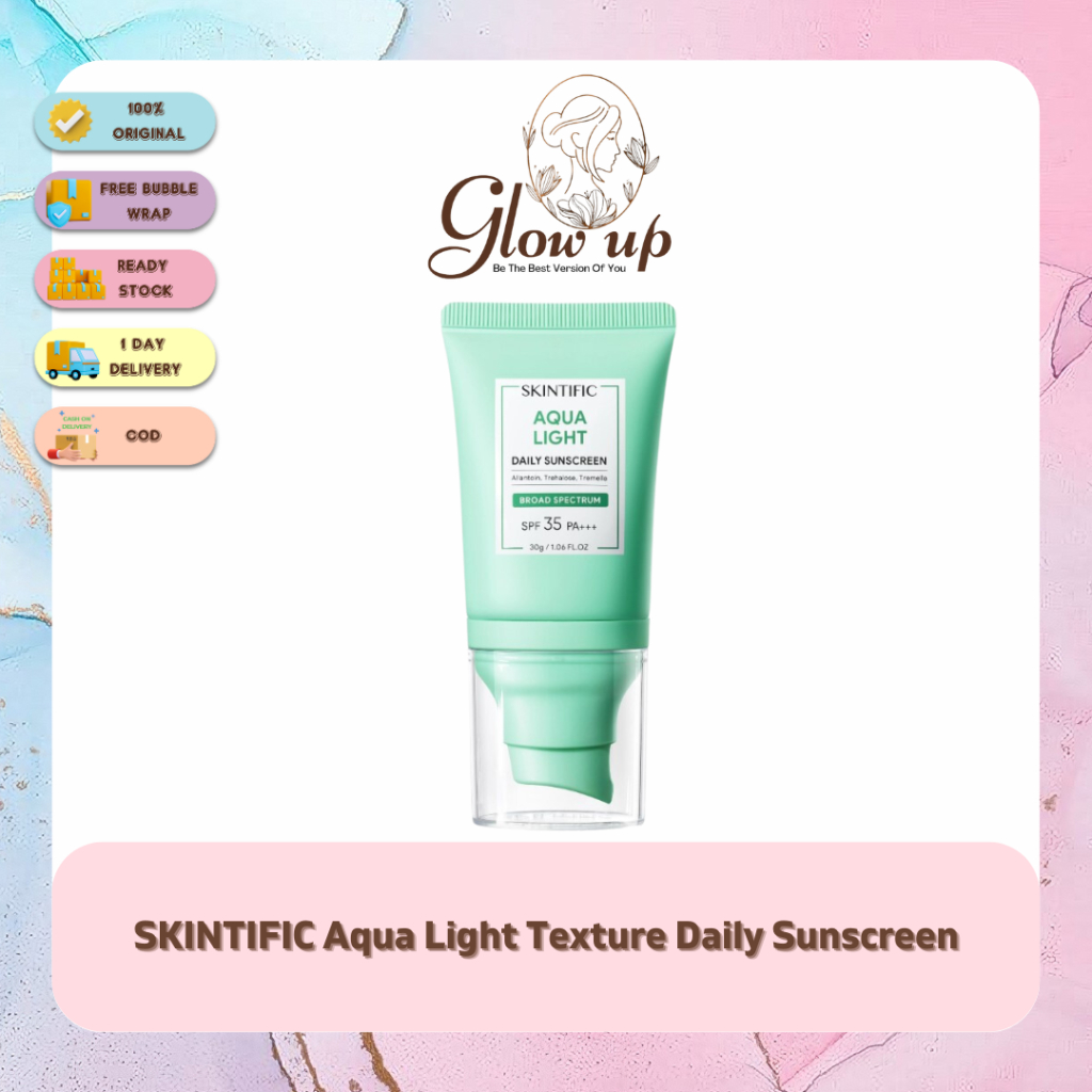 Jual 【NEW LAUNCH】SKINTIFIC Aqua Light Texture Daily Sunscreen 30ml ...