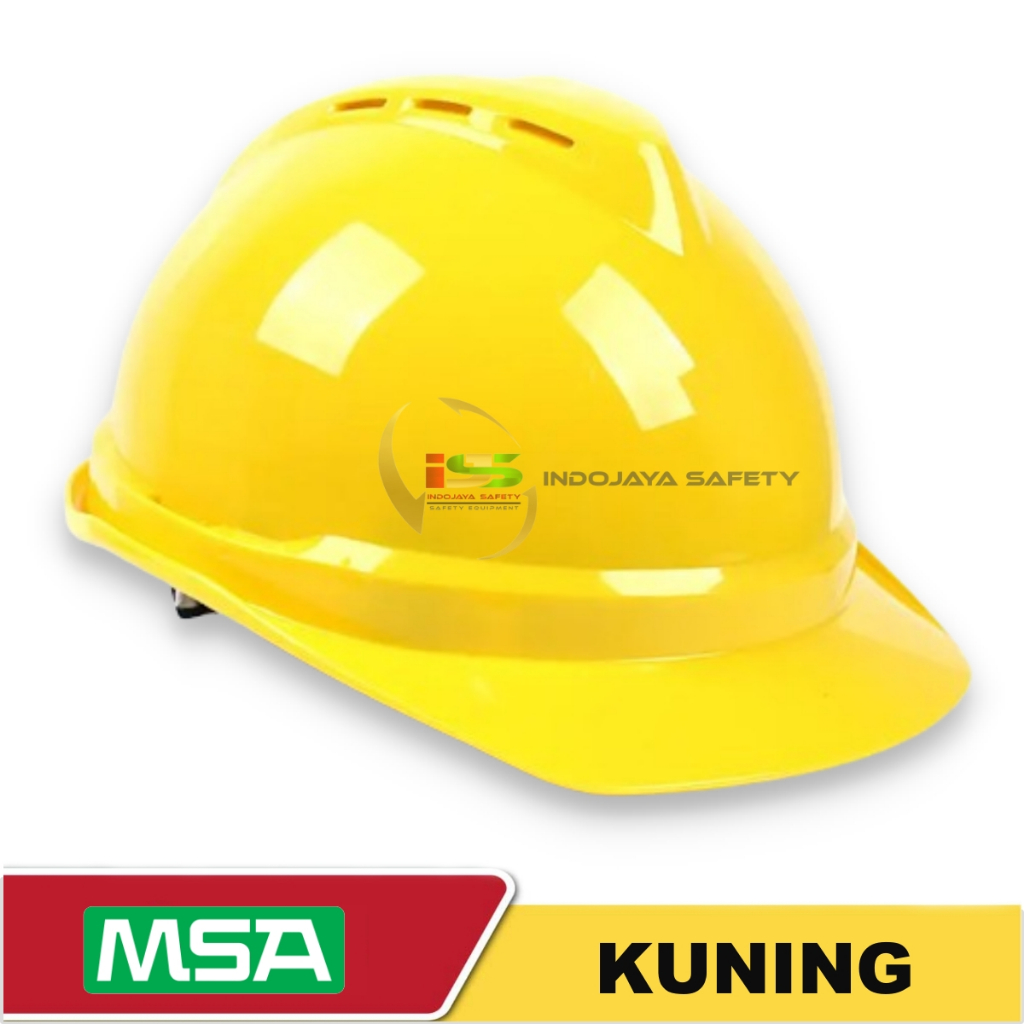 Jual Helm Safety Msa Ventilasi Putih Safety Helmet Msa V Gard Vented