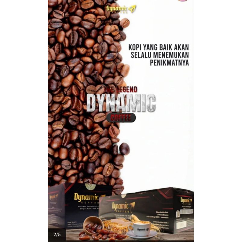 Jual COFFE DYNAMIC 10 Sachet Original|Kopi dinamik original| Kopi ...