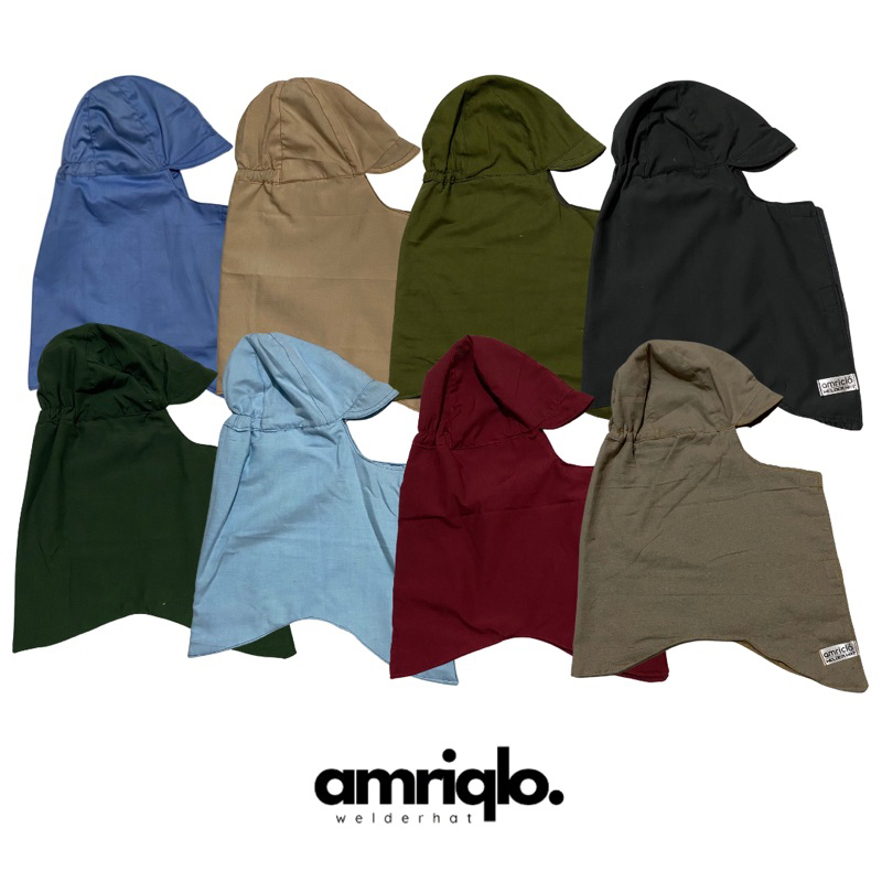 Jual Tupung Kerpus Sebo Topi Welder hat Polos banyak warna warni ...