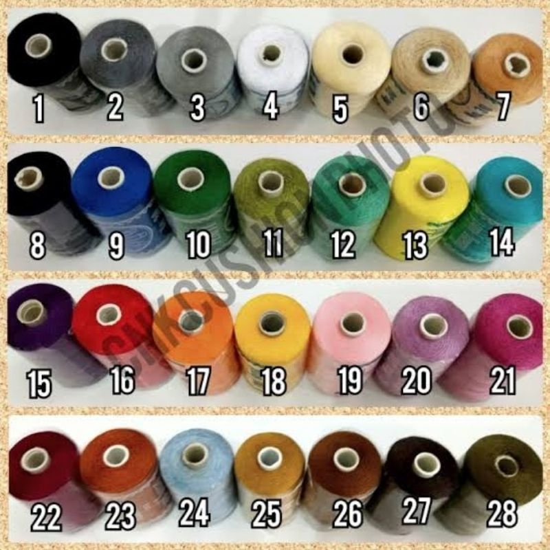 Jual Benag jahit Nilon cap peniti no.30 Benang cocok untuk kain sofa ...