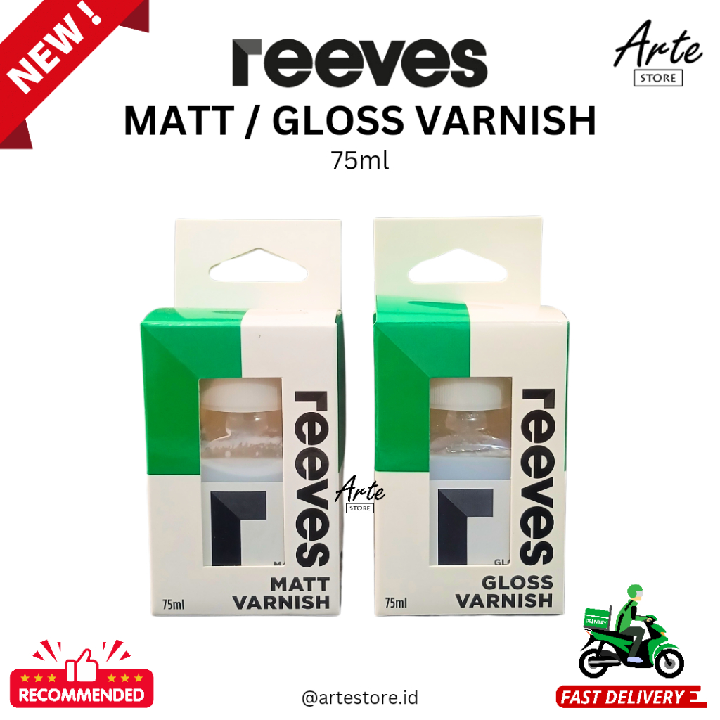 Jual Reeves Acrylic Medium Matt / Gloss Varnish 75 ml Shopee Indonesia