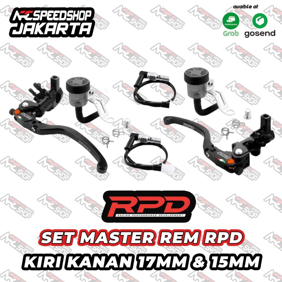 Jual MASTER REM RPD TDR RADIAL SET KIRI KANAN ALL NEW XMAX 250 OLD NEW ...