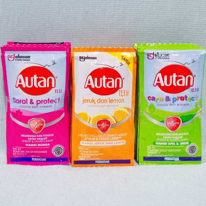 Jual Autan Losion Anti Nyamuk Sachet (12 Sachet) | Shopee Indonesia