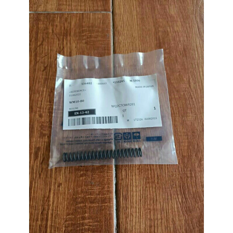 Jual per misumi bulal WM 12 -8 original jepang / misumi bulat / per ...