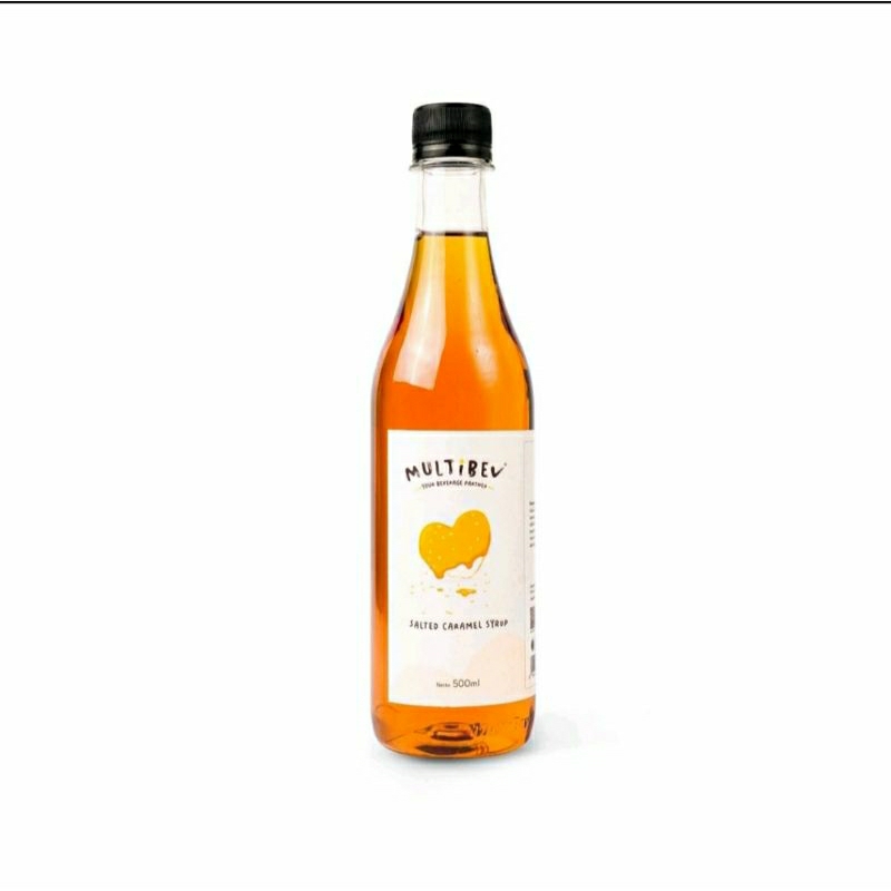 Jual MULTIBEV SALTED CARAMEL SYRUP 500ML | Shopee Indonesia