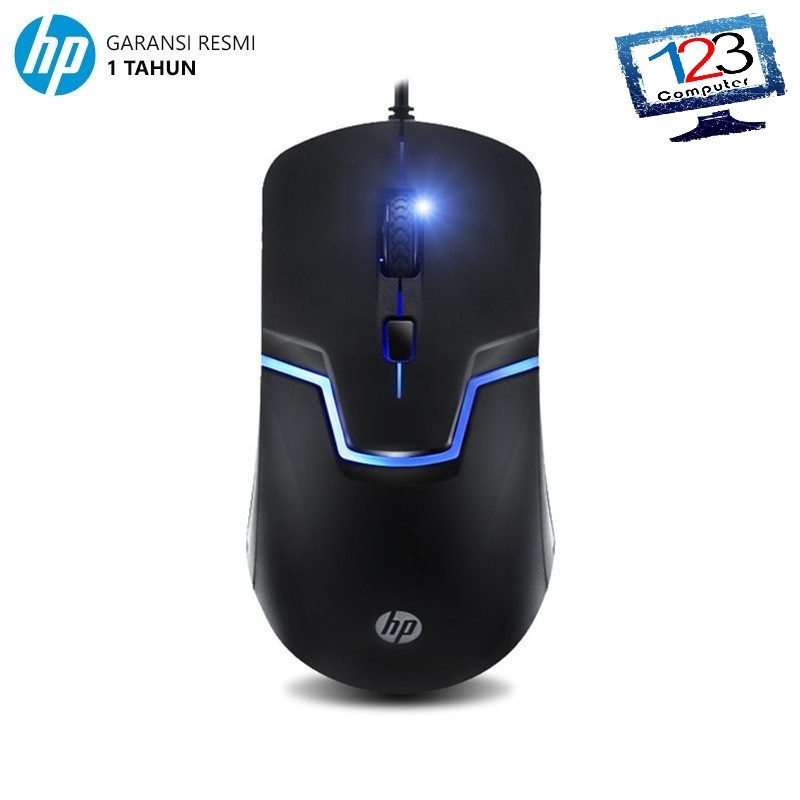 Jual Mouse Gaming LED HP M100 Gaming Mouse 1000 Dpi ORIGINAL | Shopee