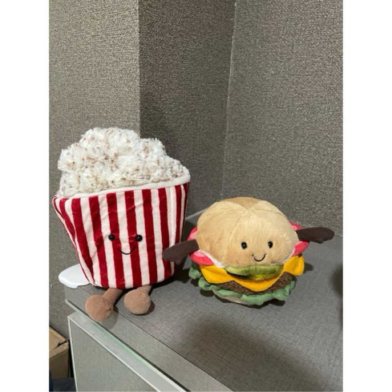 Jual Jellycat JC Burger Jellycat JC Popcorn boneka sisa pabrika