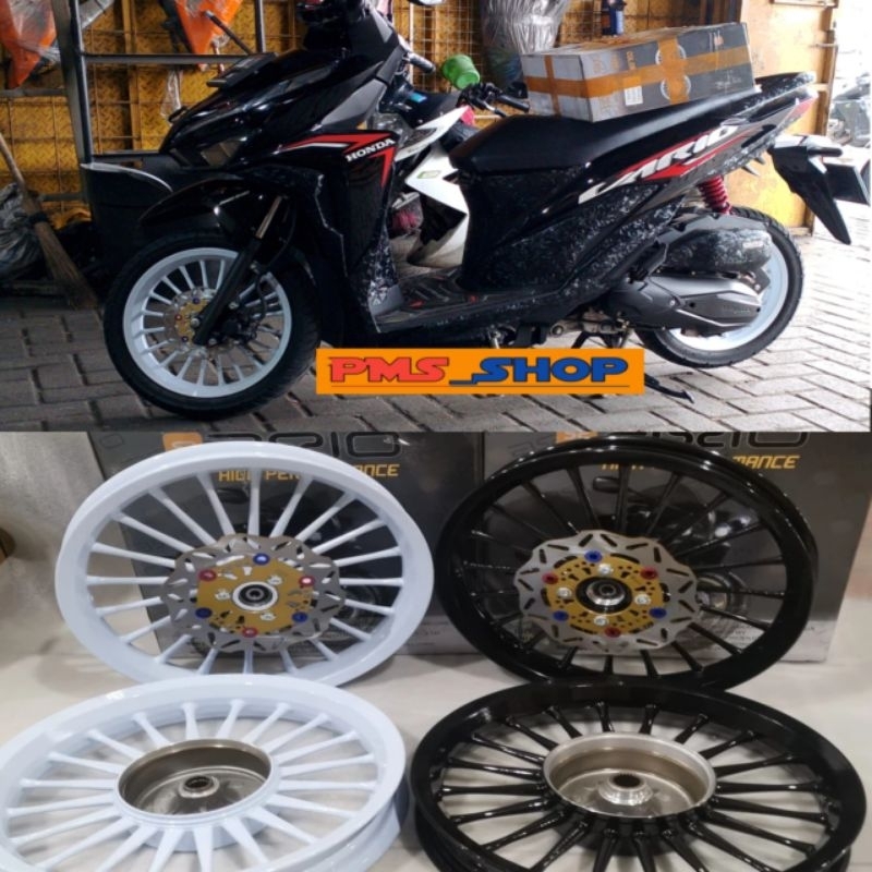 Jual BONUS PIRINGAN CAKRAM Velg Axio palang 20 velg pelek racing Beat ...