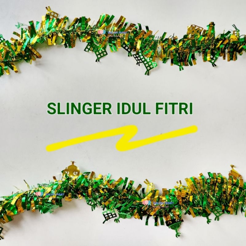 Slinger Idul Fitri / Dekorasi Ramadhan / Lebaran / Idul Fitri / Eid Mubarak