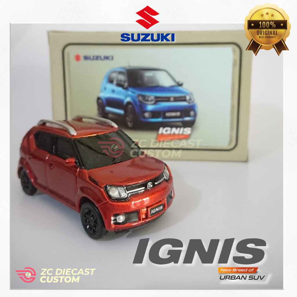 Jual Diecast Mobil Suzuki Ignis GX M/T Skala Miniatur IGNIS