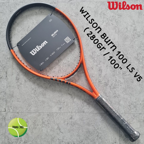 Jual Raket Tenis Wilson Burn 100 LS V5 (280 Gr / 100
