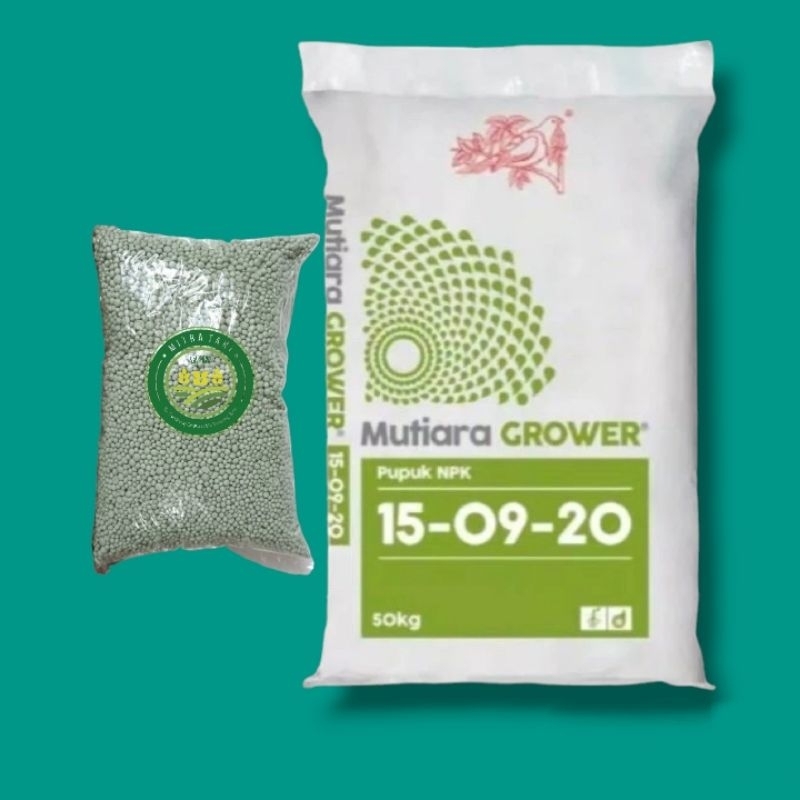 Jual PUPUK NPK MUTIARA GROWER KEMASAN REPACK 1 KG | Shopee Indonesia