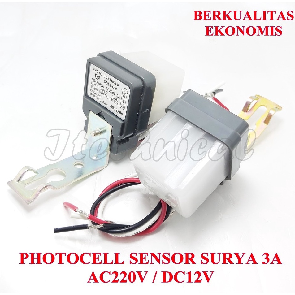 Jual Nu Sensor Control Cahaya Photocell Fotocell Photo Foto Cell