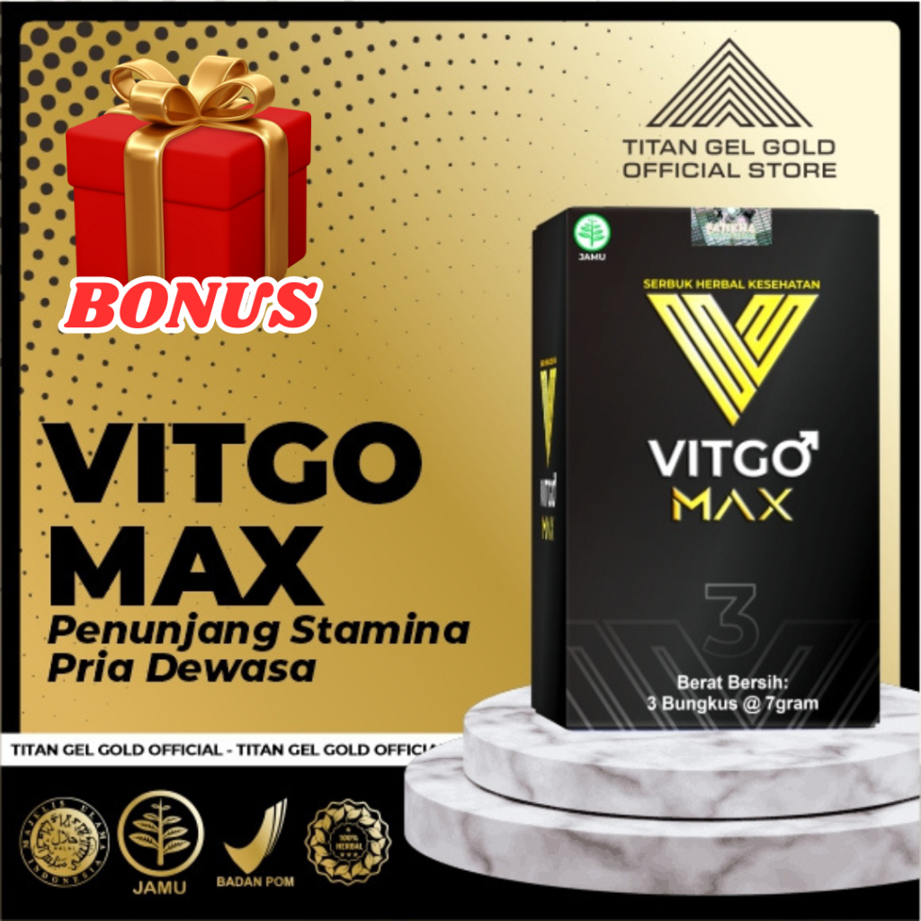 Jual Vitgo Max Original Vitgo Max Obat Kuat Vitgomax Asli Shopee