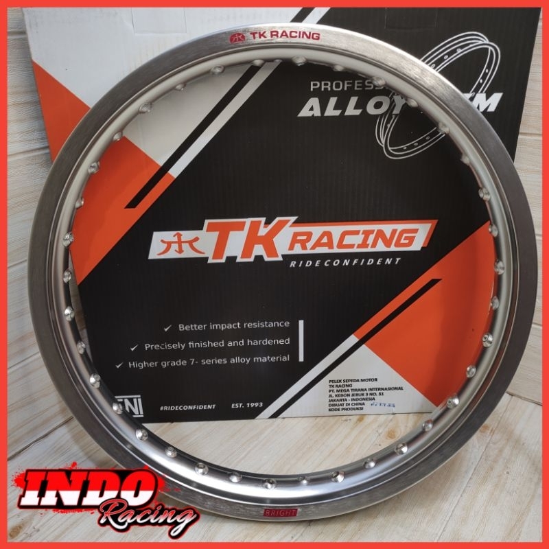 Jual Velg Pelek TK Racing Ring 18 Ukuran 160 185 215 Warna Black ...