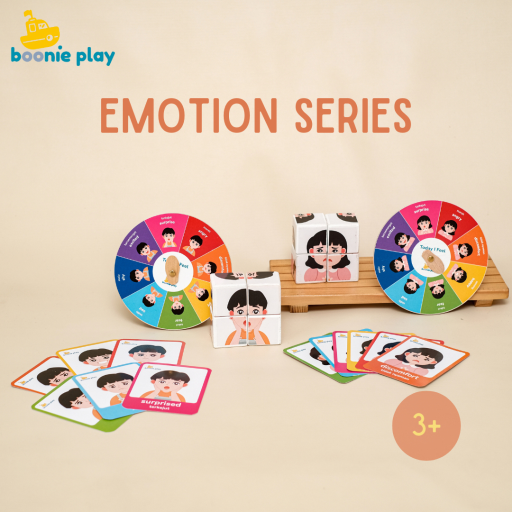 Jual [Boonie Play] - Paket Emotion Series | Mainan mengenal emosi anak ...