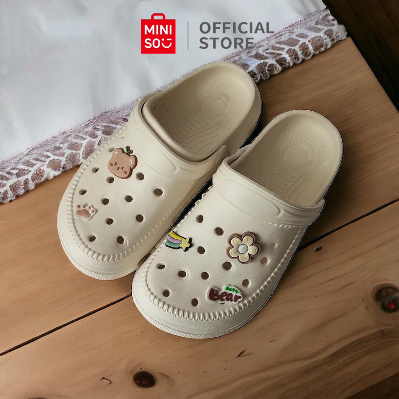 Sandal crocs miniso on sale