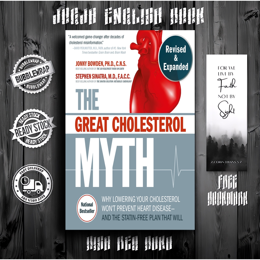 Jual The Great Cholesterol Myth by Jonny Bowden, Stephen Sinatra ...