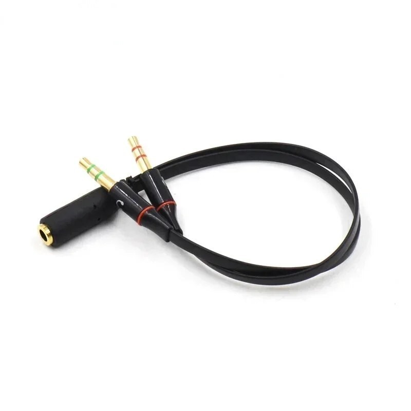 Jual Levino Mm Audio Jack Female To Male Y Splitter Aux Audio Cable For Pc Headphone