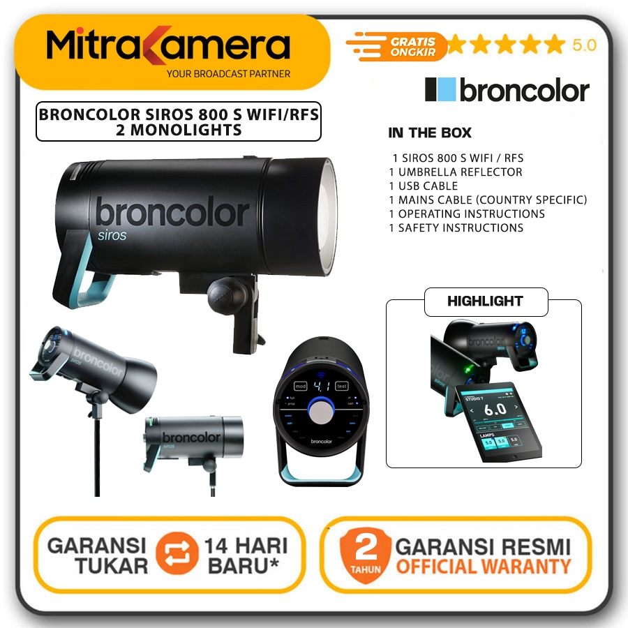 Jual Broncolor Siros 800 S WiFi / RFS 2 | Shopee Indonesia