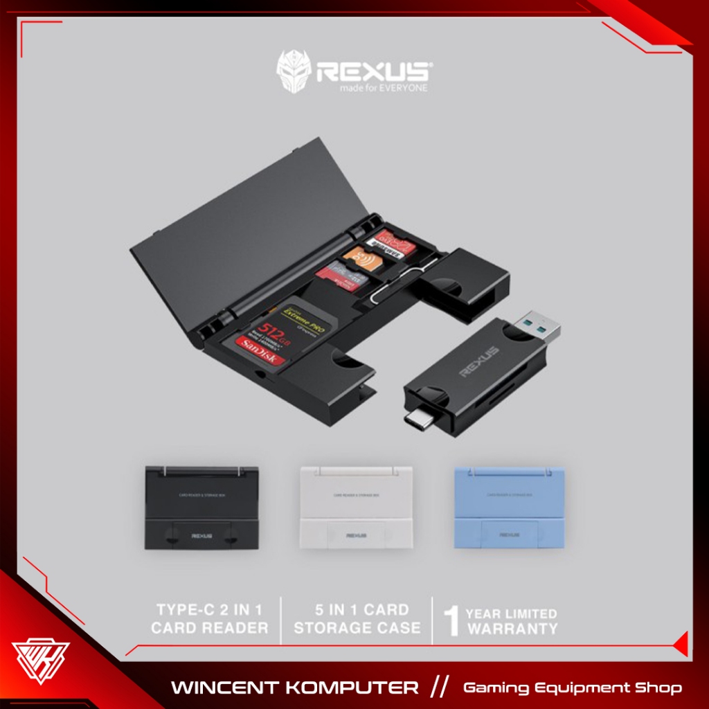 Jual Rexus Card Reader RXC305 | Shopee Indonesia